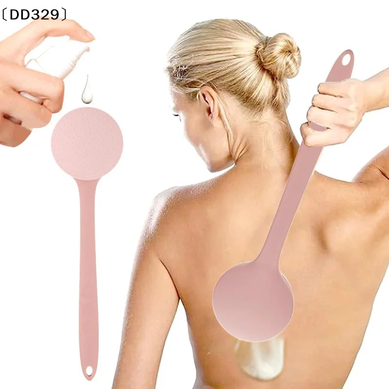 Multi-Function Lotion Sunscreen Ointment Applicator Long Handle Body Cleaner Shower Brush Free Sunscreen Back ApplicatorDD329