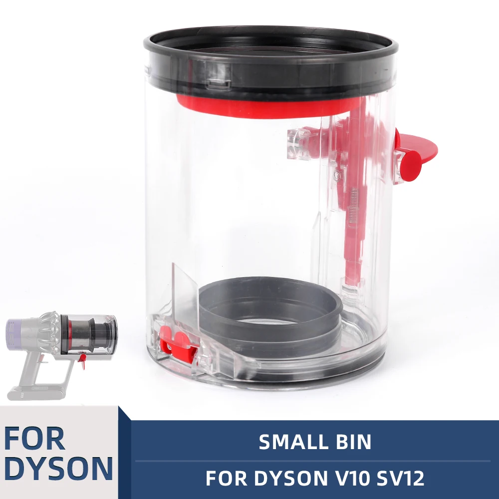 

Улучшенный 6-дюймовый контейнер для пыли для Dyson V10 SV12, усиленный контейнер для грязи с кольцом на 30% толще и ручкой шириной 25 мм, сменная часть основания контейнера.