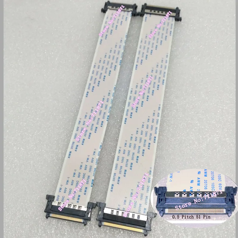 

Кабель для телевизионного монитора 0,5 шага, Φ к FI-R41HL, телефонная линия для монитора HDTV, 41Pin 51Pin HD видео кабель