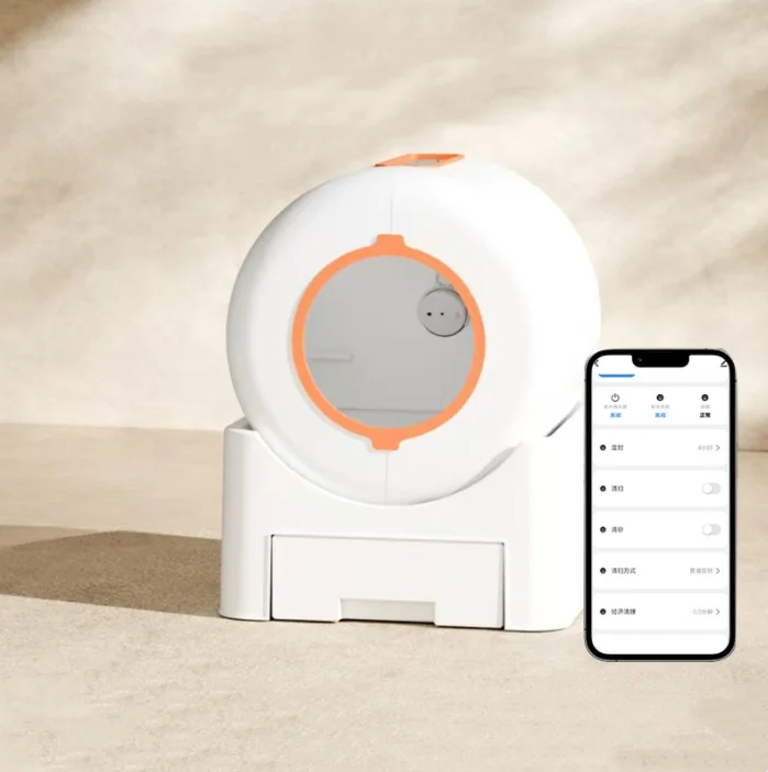 

Smart Cat Litter Box Large Size Fully Enclosed Anti-Splash Automatic Cleaning Deodorizing Cat Toilet Cat Litter Box