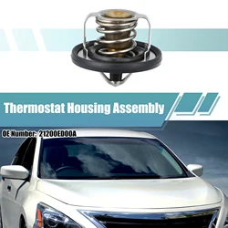 Auto Engine Coolant Thermostat Housing Assembly 21200ED00A for Nissan Altima Cube Rogue Versa Juke 2009-22 Accessory