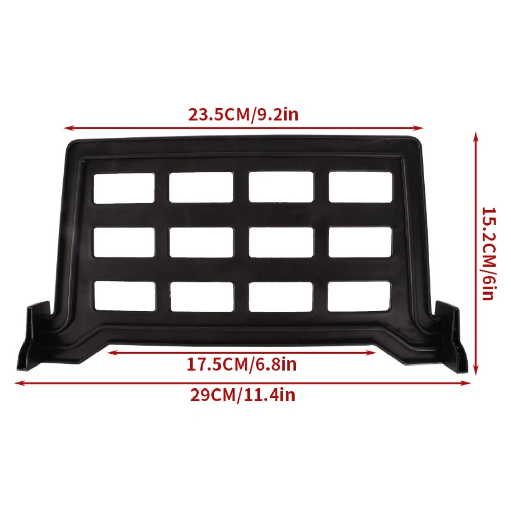 

Эффективная организация автомобиля, как показано на рисунке. Разделители для хранения под сиденьем. Поддержка клиентов. Простая установка. Дизайн.
