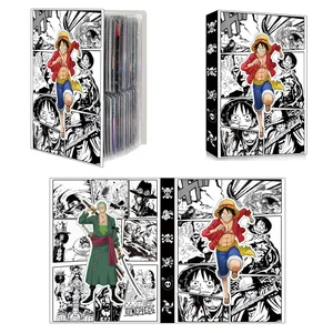 Anime Card Album Book, Ordner, Notizbuch, Spielzeugkollektion, Naruto, Dragon Ball, Goku, Vegeta, Luffy, Zoro, Briefhalter, Karte, 240pcs 10 Hauptverkaufalbum Ficour - №5