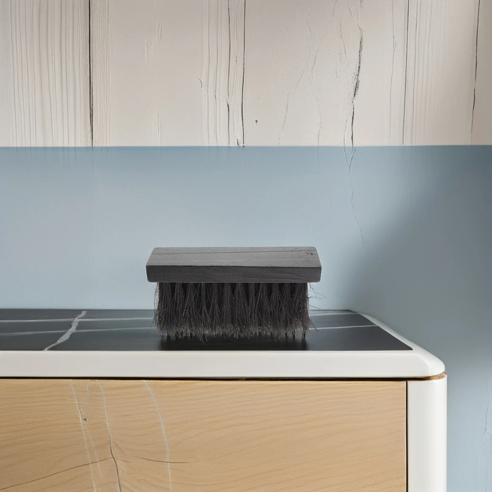 

2pcs Fireplace Brush Head Black Plant Brown Bristles Ash Cleaning Tool For Wood Stoves Fireplaces Hearths Replacement