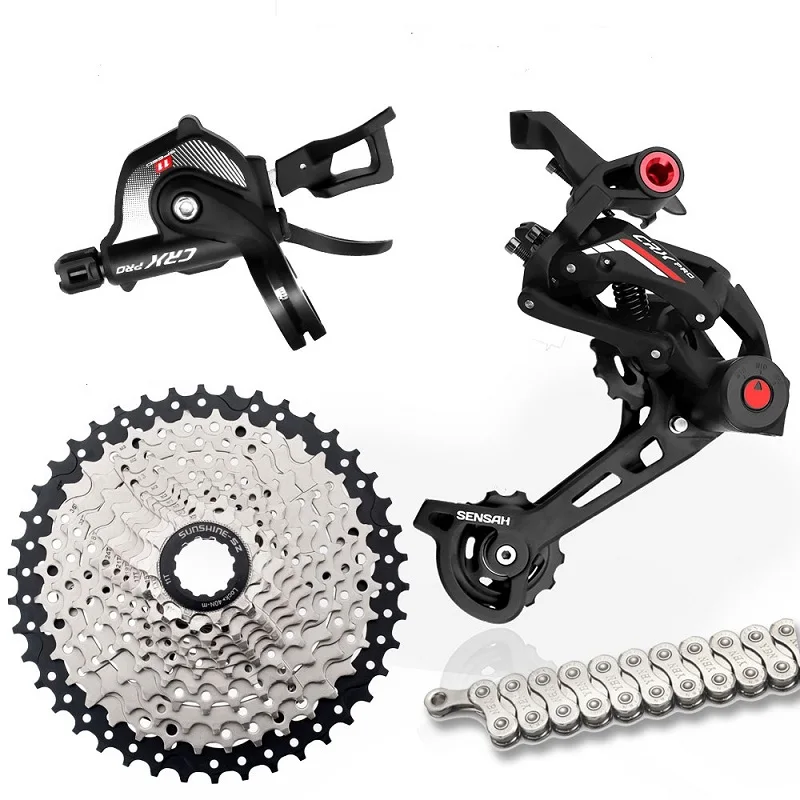 Sensah mtb crx 11トランスミッション1 × 11速シフター + ディレイラー