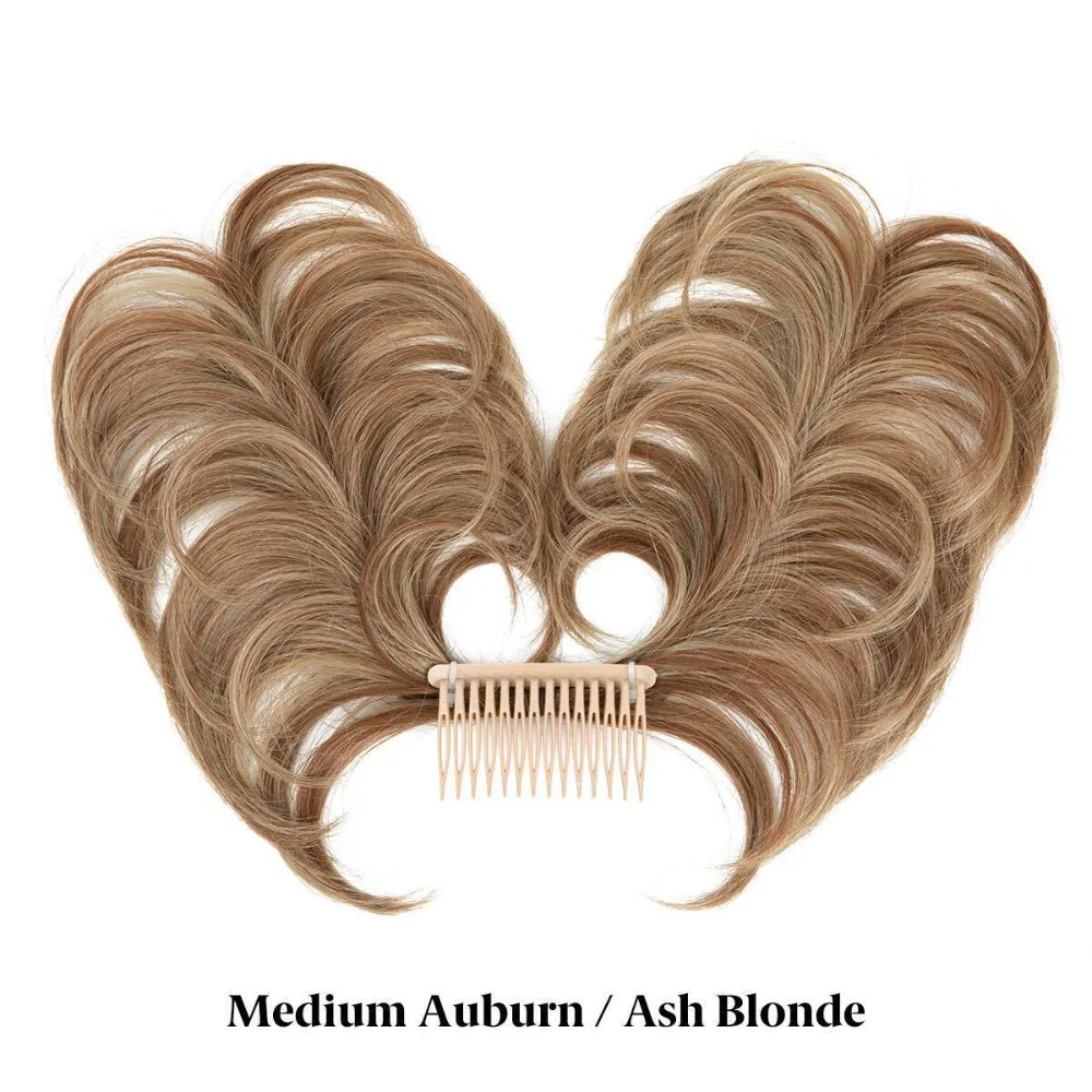 Short Length Clip in Hair Bun Lightweight Adjustable Styles Messy Bun Hair Piece Easy To Use Hairpiece for Women Daily Styling