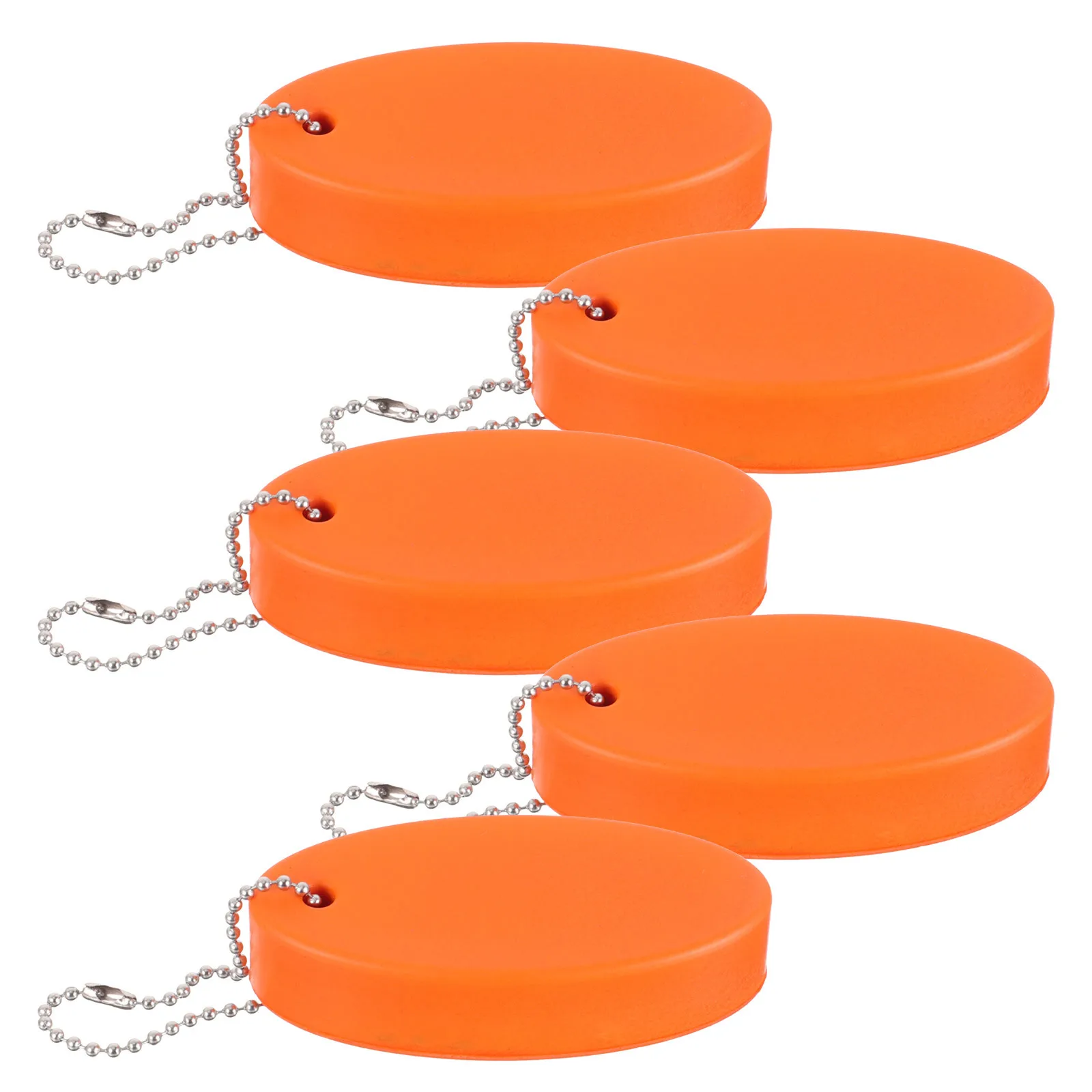 5 قطعة المفاتيح العوامة العائمة حلقة رئيسية إيفا شكل بيضاوي مقاومة للماء مفتاح ملحق للتجديف القوارب السباحة تجمع #6