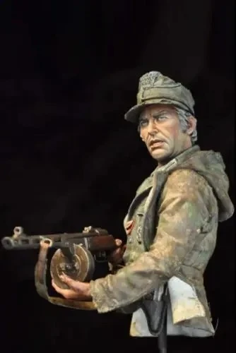 1/10 Scale Die Cast Resin Bust Assembled Model Kit History Hobby Miniature Unassembled & Unpainted Free Shipping