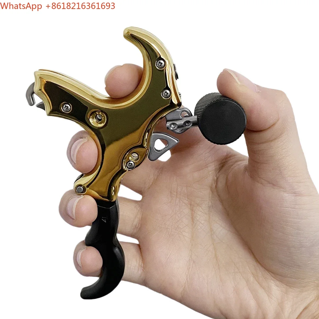 Limited Offer Solid Composite Bow And Arrow Release Device 3/4 Finger Release Adjustable Accessory