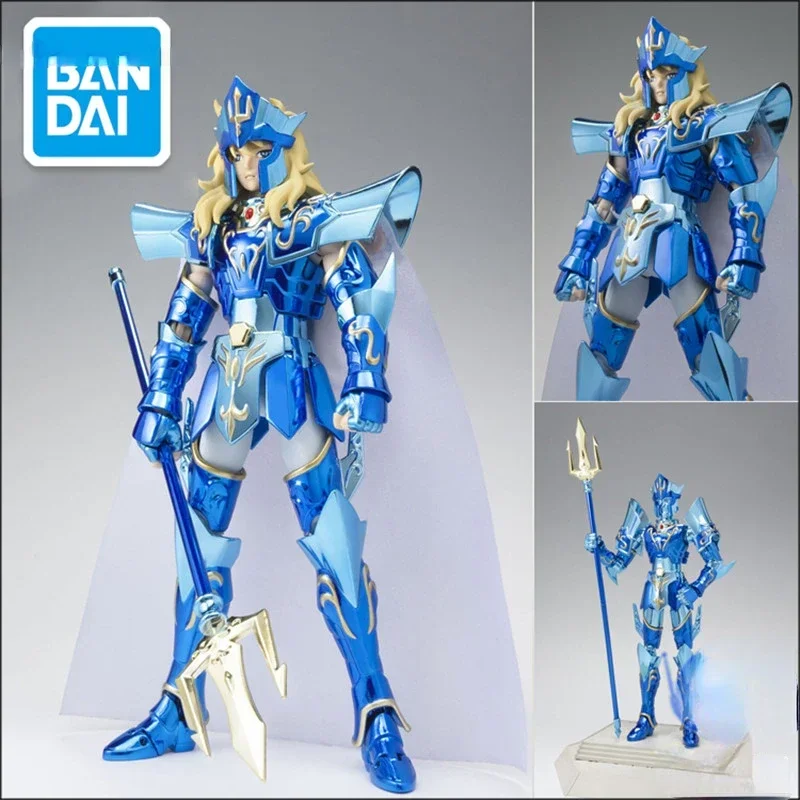 In Stock Bandai Saint Seiya Saint Cloth Poseidon 15th Anniversary Edition Action Figure PVC Model Toy Statue Collection Gift