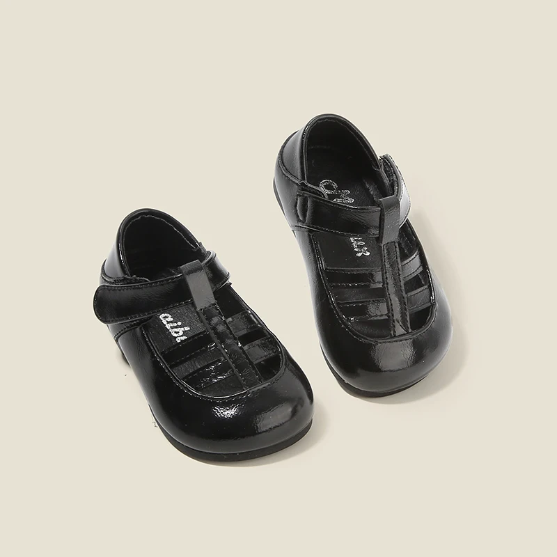 

Spring and summer new children's shoes baby walking shoes fashion baby shoes temperament girls single shoes small leather shoes