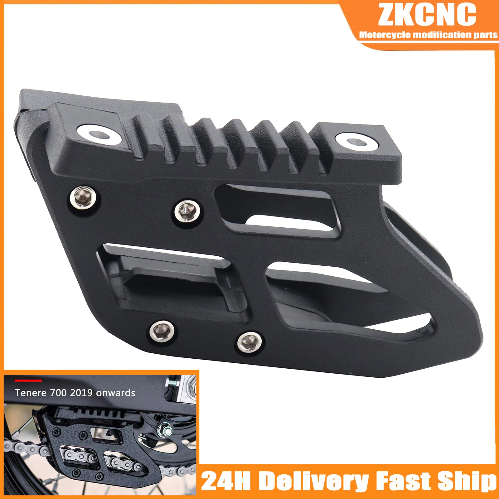 Motorcycle Accessories Chain GuideProtection Cover Guide Stablize For Yamaha Tenere700 Tenere 700 2019 2020 2021 2022 2023 2024