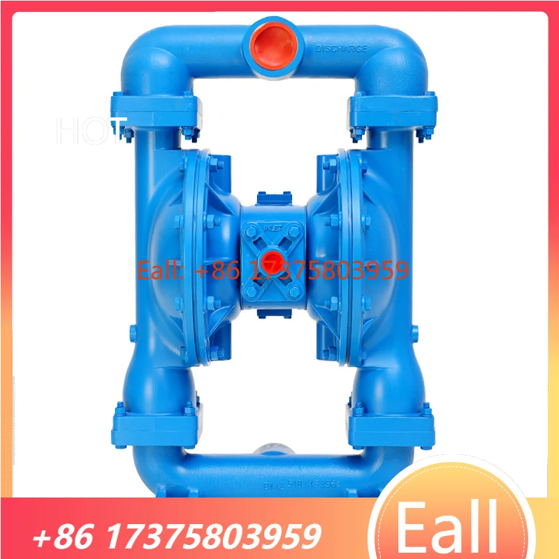 Long-Life OEM 3inch Cast Iron Wastewater Slurry Transfer Air Operated Double Diaphragm Pumps