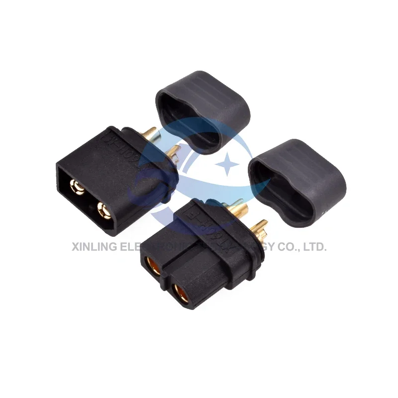 XT60-M/F Model Aircraft Lithium Battery Connector 30A High Current Electric Motor Connector Test Battery Pack Charging Interface