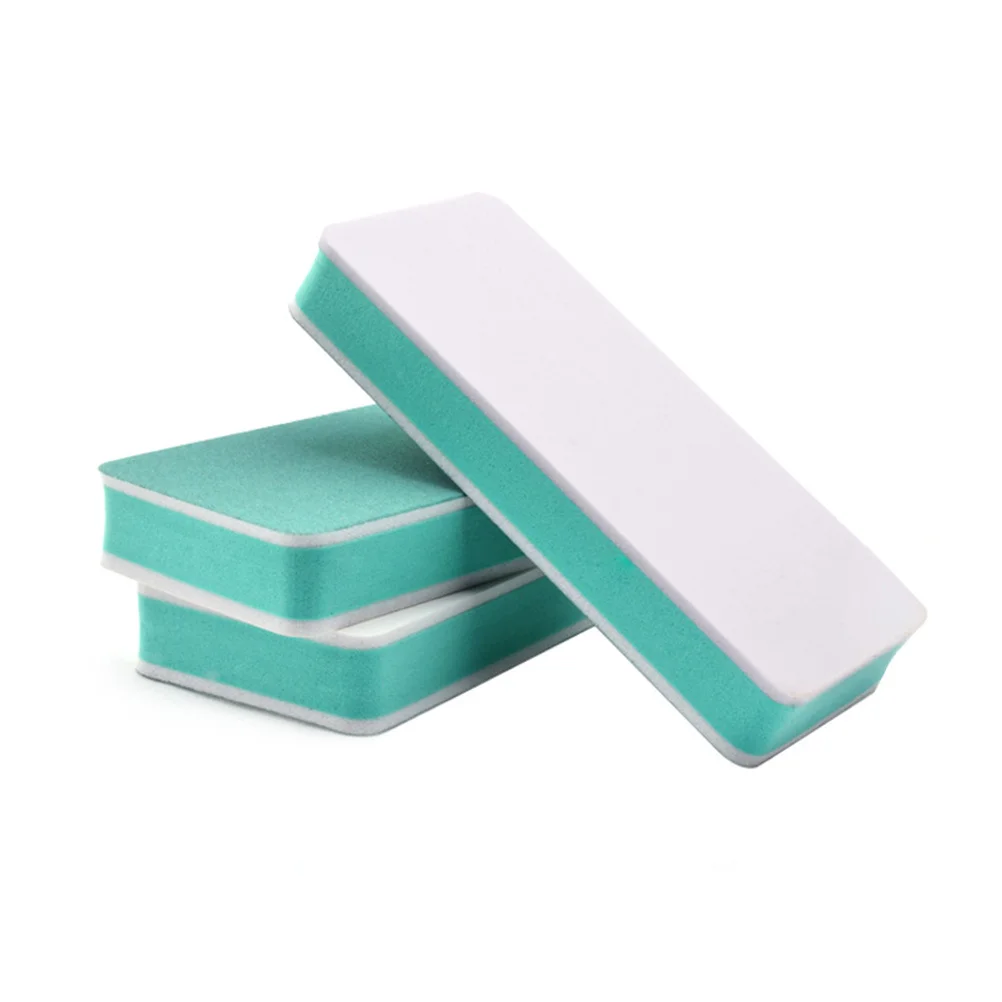 5 قطعة 2-Way قابل للغسل مسمار شينر الإسفنج الملفات متعدد الألوان 4-الوجهين التلميع كتل للأظافر الطبيعية ملحقات الأظافر كاذبة صالون #6