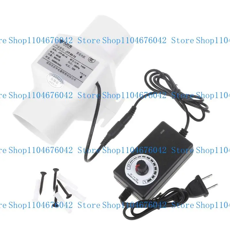 

5asd 60mm High Efficiency Inline Fan Mixed Ventilation System Exhaust Air Fan