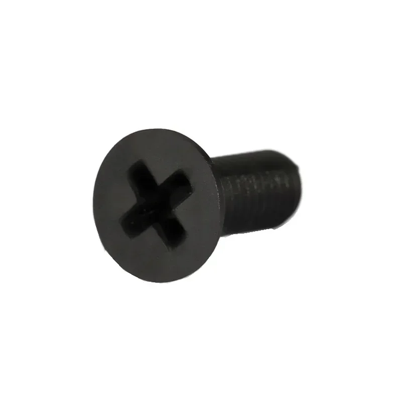 1000pcs BLACK Flat Head Phillips Screws M2.5*5/6/8/10/12/15MM Recessed Cross Head Screw Cross Bolt Countersunk flat Head Screw