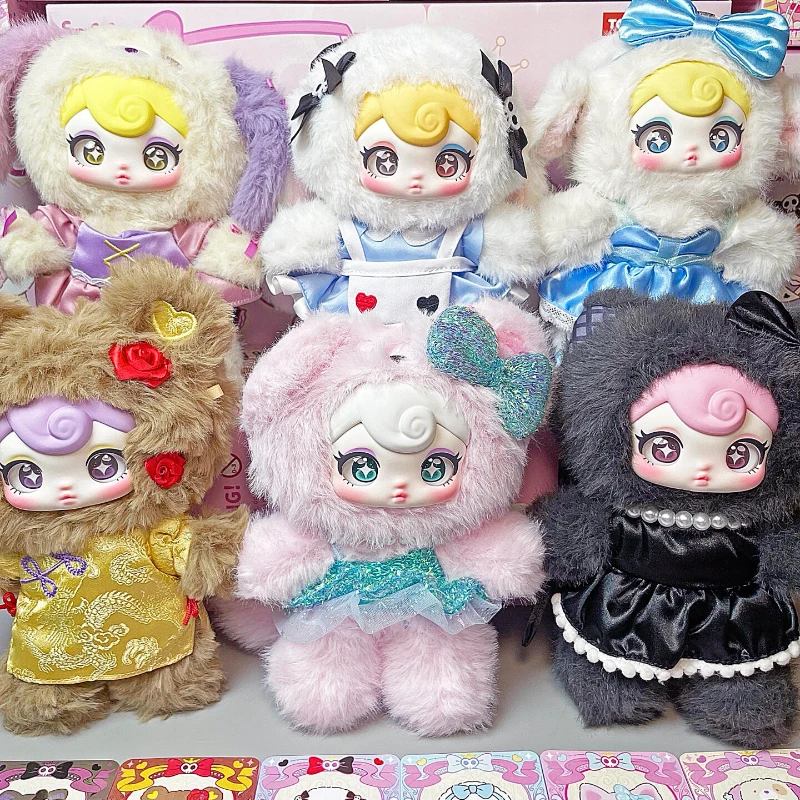 

Authentic Sunycoco Rebellious Sweetheart Plush Doll Bag Charm Toy For Girls Trendy Blind Box Soft Stuffed Collectible Gift