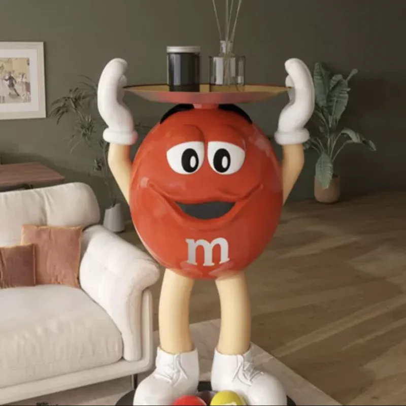 الكرتون الشوكولاته الفول رجل تمثال الشمال التماثيل الراتنج المنحوتات الإبداعية م فول سطح المكتب زخرفة غرفة المعيشة الديكور