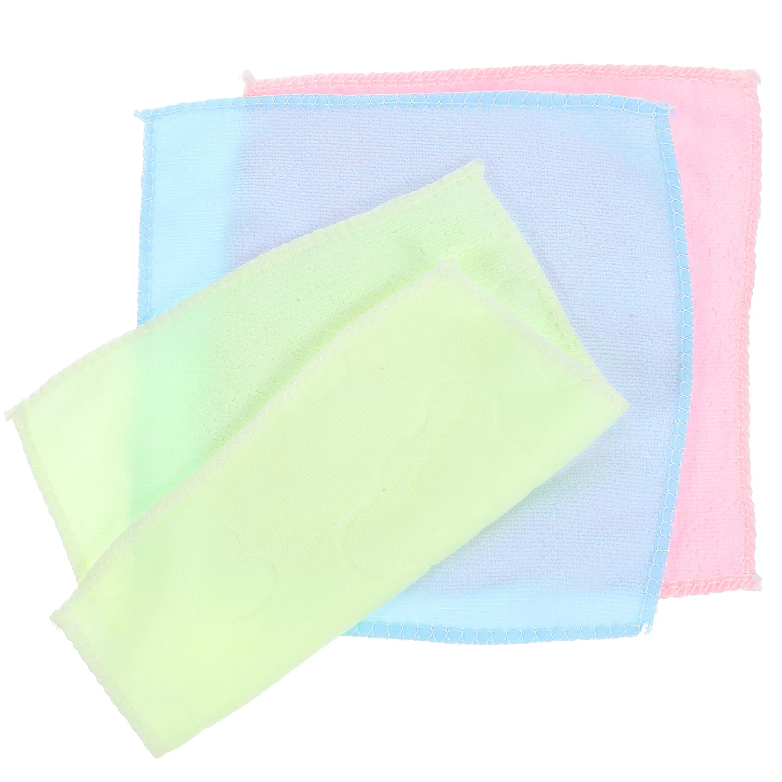 

10Pcs Microfiber Fiber Towels Quick Dry Absorbent Hand Towels Face Cloths Polyester Washcloths Ideal for Barber Home