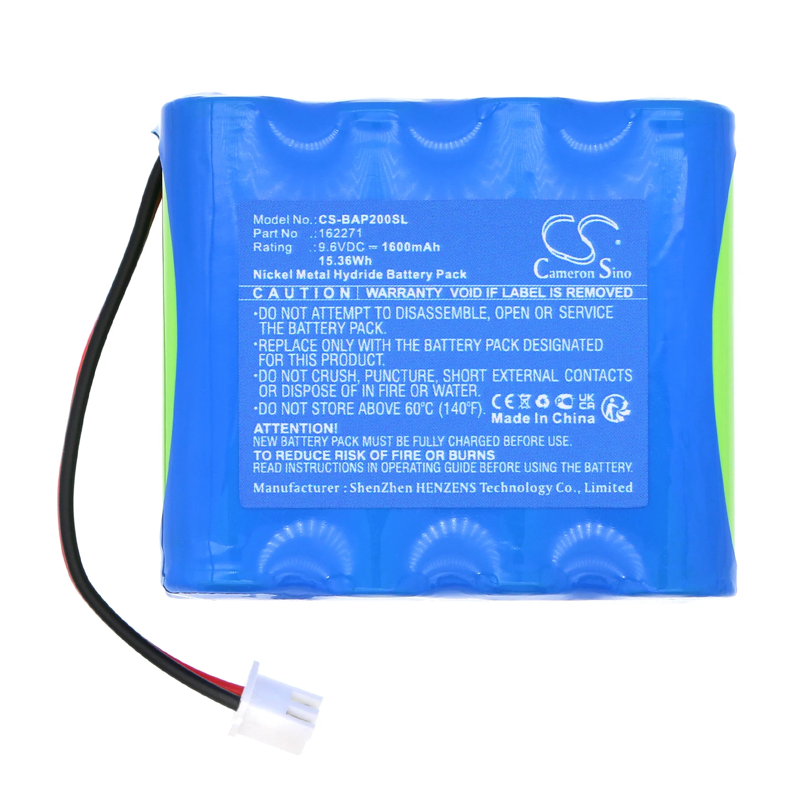 Batería de repuesto CS para Beurer AP2 162271 1600mAh / 15.36Wh Cuidado personal