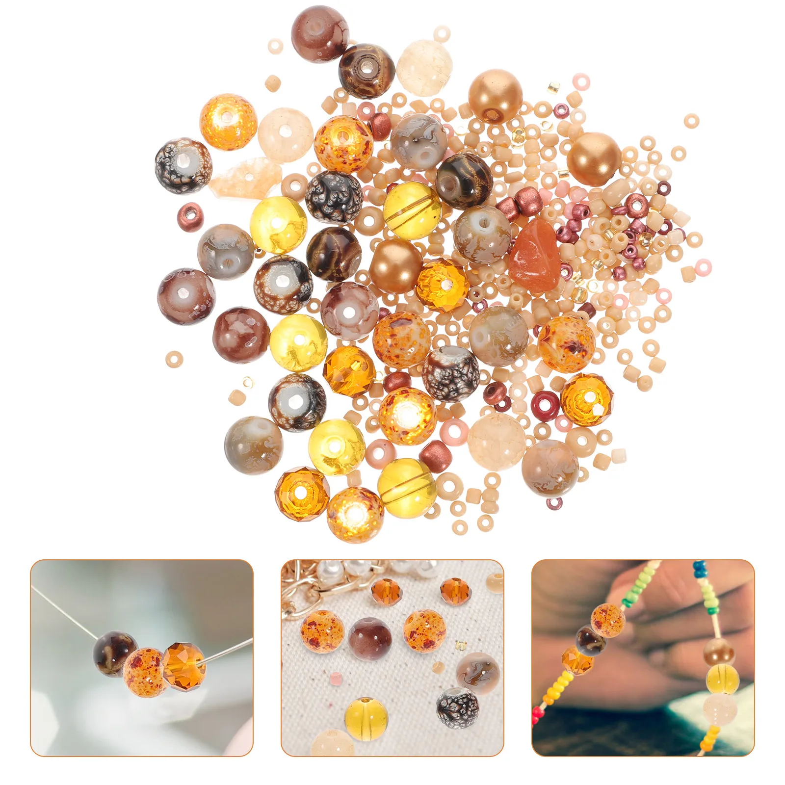 2 confezioni di accessori per perline che realizzano perline piatte distanziatrici per collane di bracciali artigianali