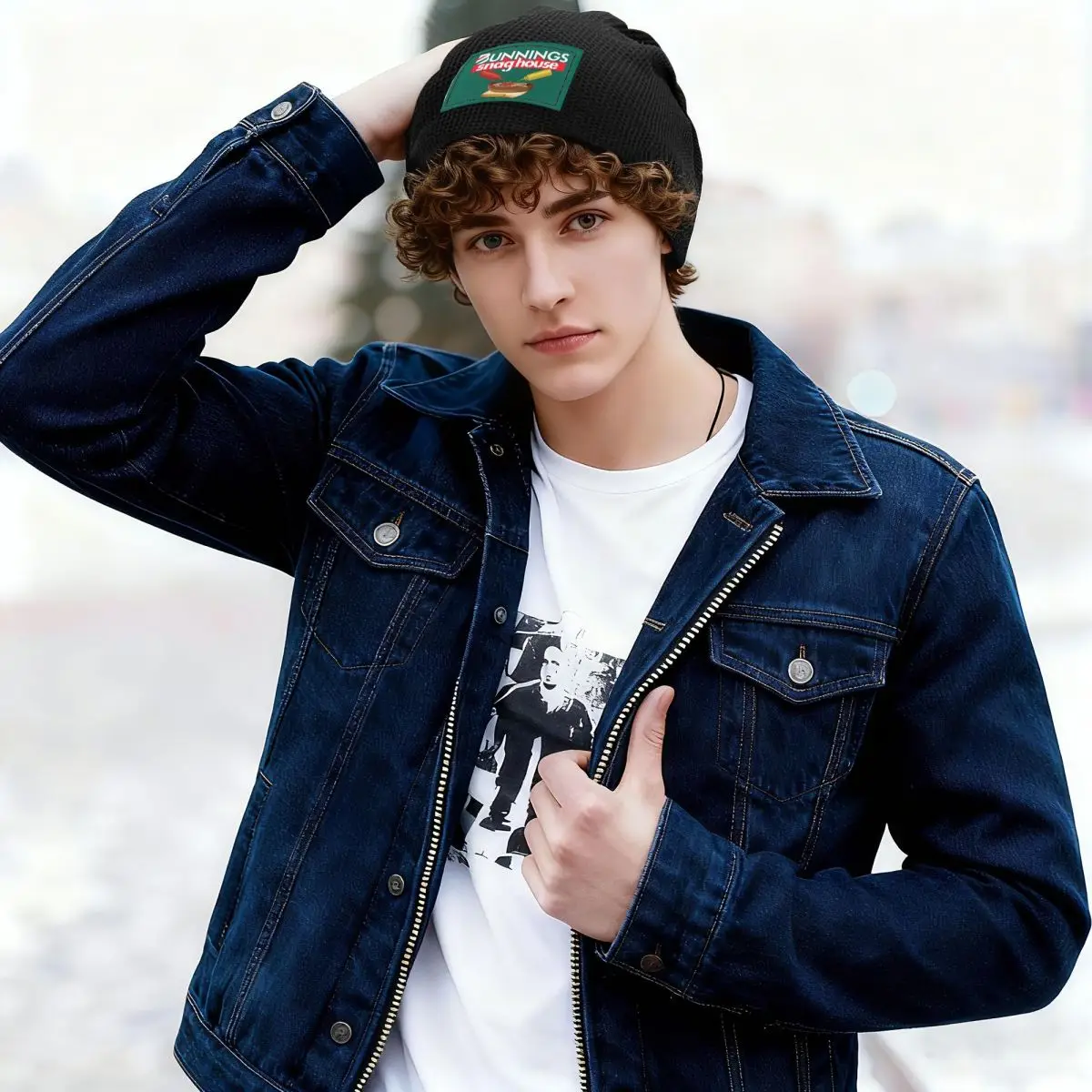 Bunnings Snaghouse Skullies Beanies Hats Warm Autumn Winter Outdoor Cap Fleece-Lined Bonnet Caps for Men Women Adult