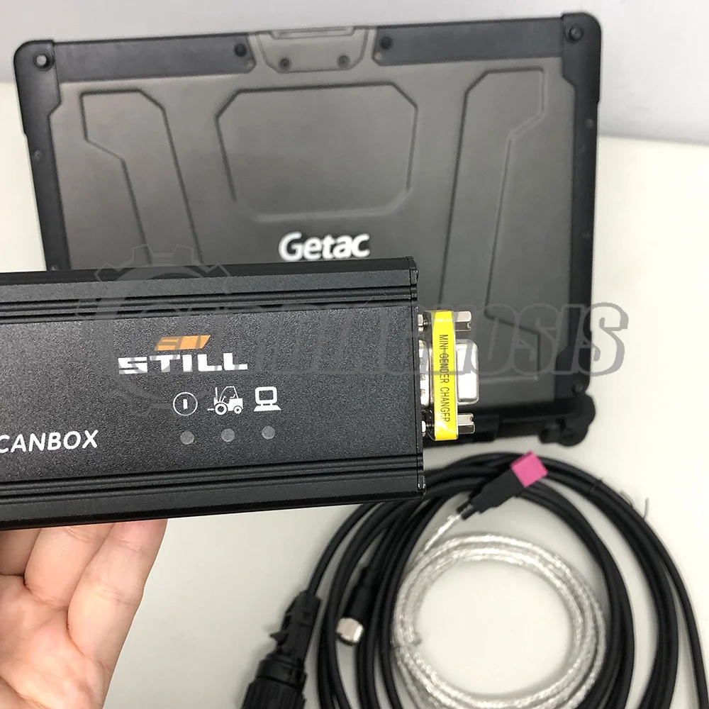 laptop for Still Forklift Canbox RS232 STEDS navigator Forklift truck Still CANBOX USB Interface Diagnostic Scanner tool