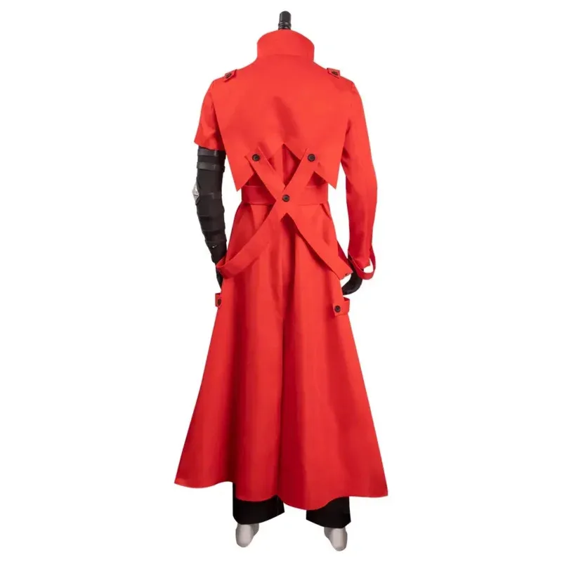 Anime Trigun Vash the Stampede Cosplay Costume Men Women Coat Uniform Jacket Pants Outfit Halloween Carnival Party Disgui TG7519