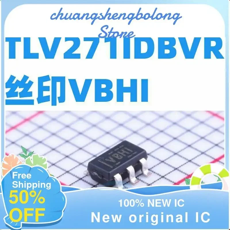 10PCs tlv271idbvr SOT23 vbhi vbh1 tlv271 new original IC