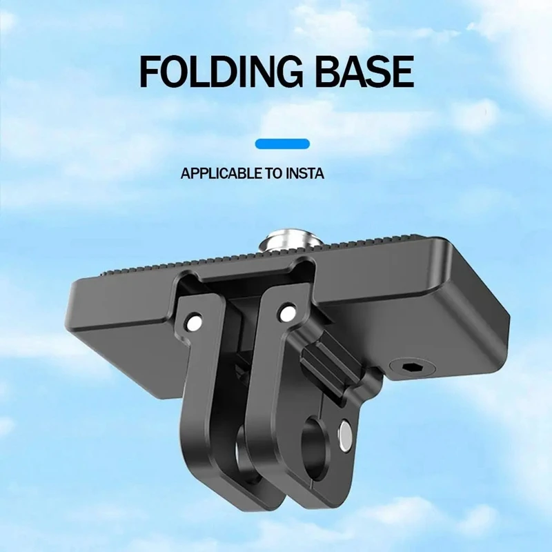 Быстросъемное крепление для Insta360 X4, сменный адаптер с пластиной для экшн-камеры Insta360, аксессуары