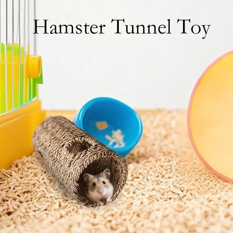 

Small Animal Tunnel Hamster Exercise Toys Chew-proof Safe Small Pet Play Equipment For Mice Cage Exercise Stimulation Indoor
