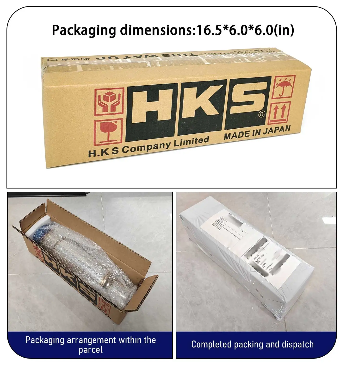 HKS 89mm Performance-Auspufftopf mit hohem Durchfluss, Rennklang, japanischer Stil, Auto-Tuning-Upgrade, JDM Direct-Fire Cannon – Detail 3