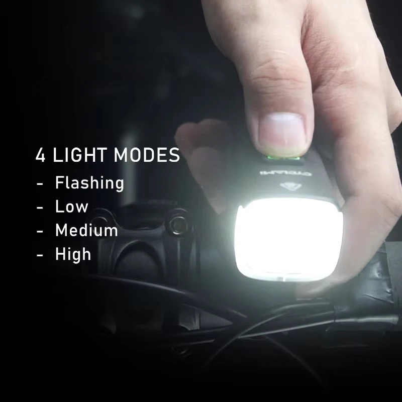CYCLAMI X7 Lights Smart Headlights  USB Rechargeable Road Mountain Bike Front light 1000 Lum Replaceable Battery Gopro Mountable image 3