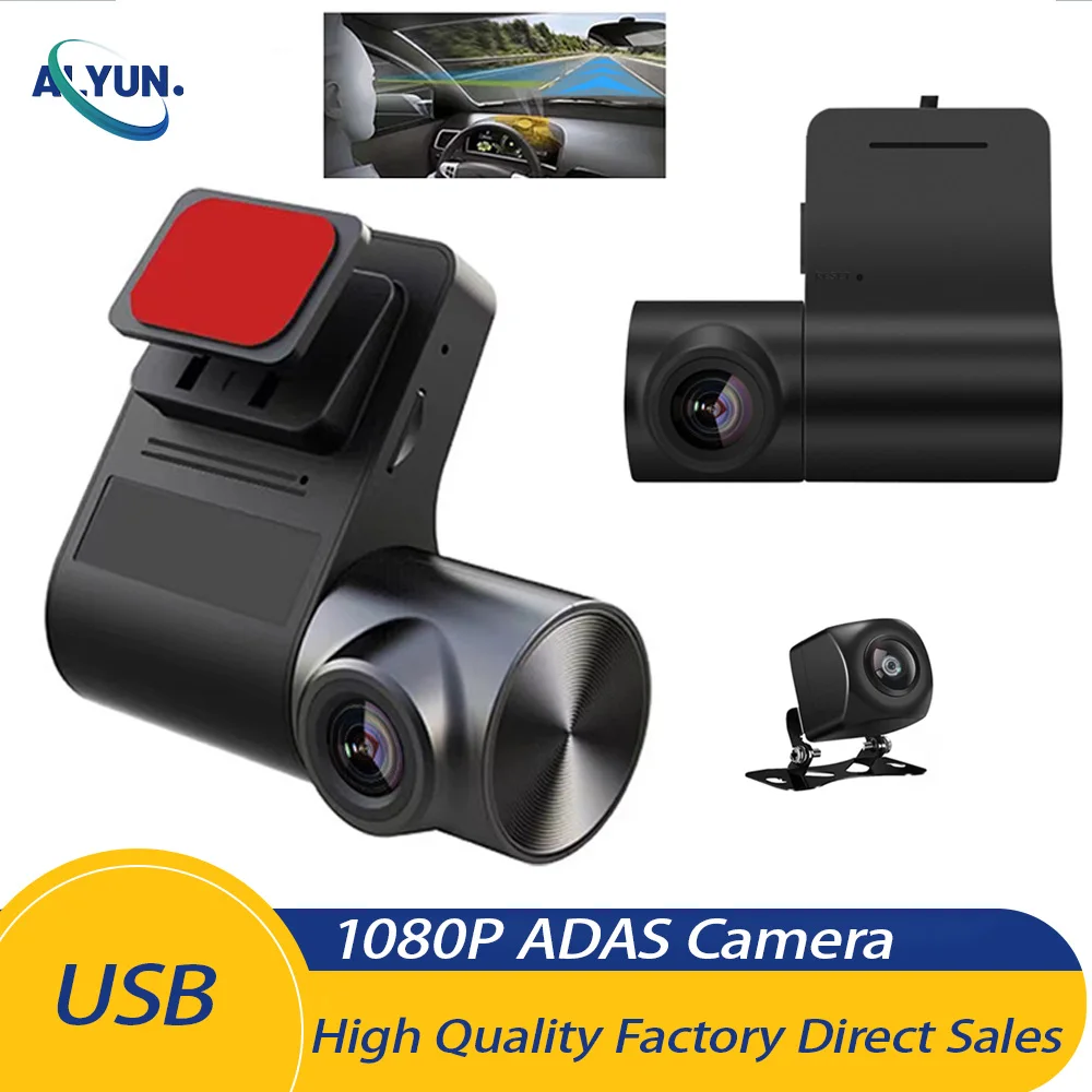 

ADAS HD1080P USB Dash Cam for Car DVR Camera Video Recorder Auto Night Vision WDR black box mini car camera