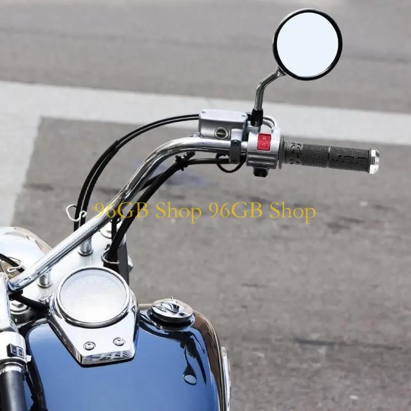 

96GB Anti Oxidation Aluminum Motorcycle Handle Grips For Commuting Improved Stability