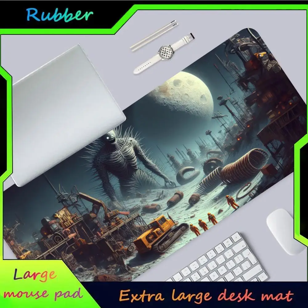 

Lethal Company MINISO Mouse Pad Hot Large Game Mause Pads XL Lock Edge Size for Gamee Give gifts daughter boy brother friend Wo