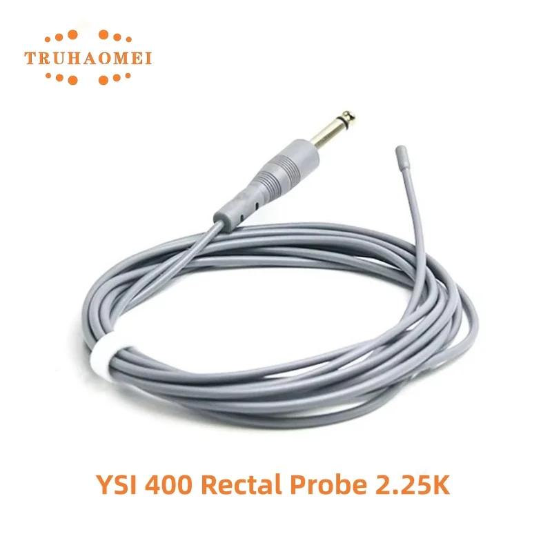 For YSI 400 Series Monitor 401 Medical Temp Probe Reusable Adult Durable Rectal Esophageal Temperature Sensor 6.3 Mono Plug
