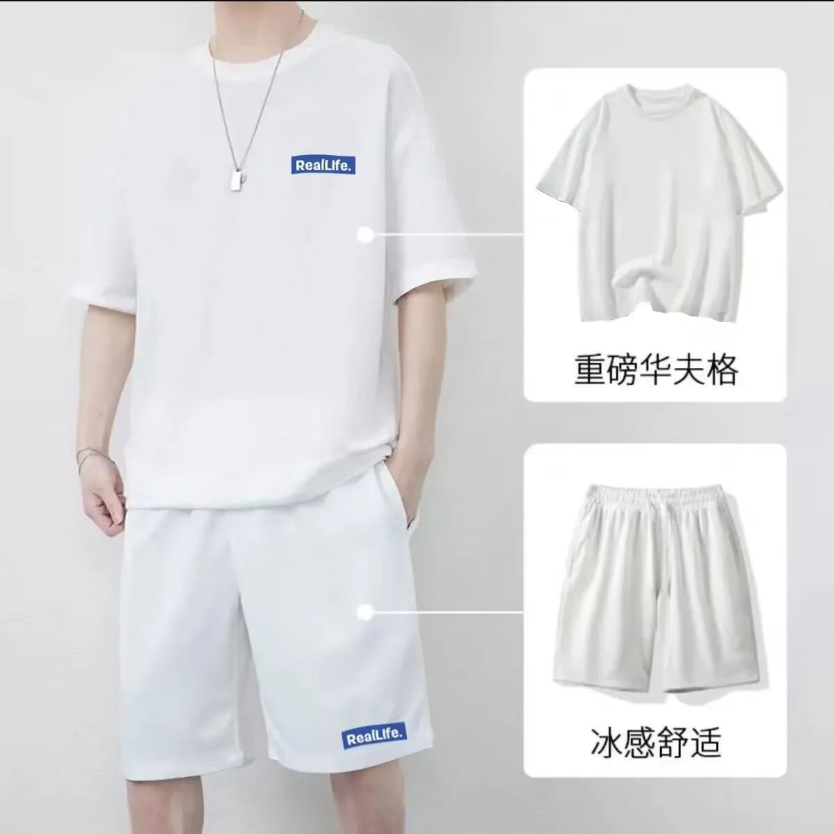 TZ12 5XL novedad de verano, camiseta de manga corta con cuello redondo para hombre, resistente a las arrugas y transpirable, tela con textura superior, ocio versátil