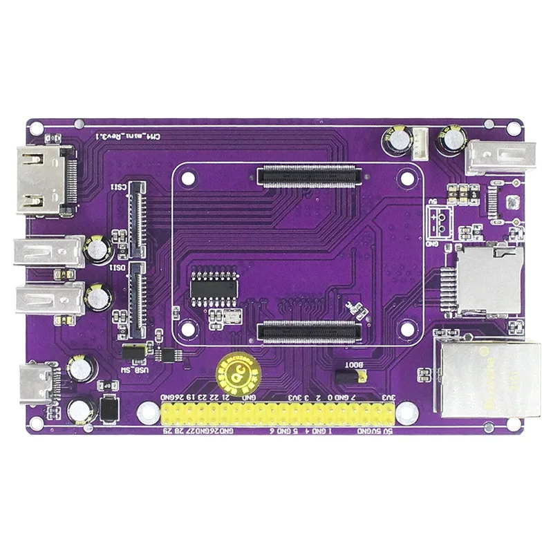 Hot Raspberry PI CM4 Compute Module Baseboard CM4 Mini IO Expansion Board Raspberry PI 3B+ Replacement Board Module