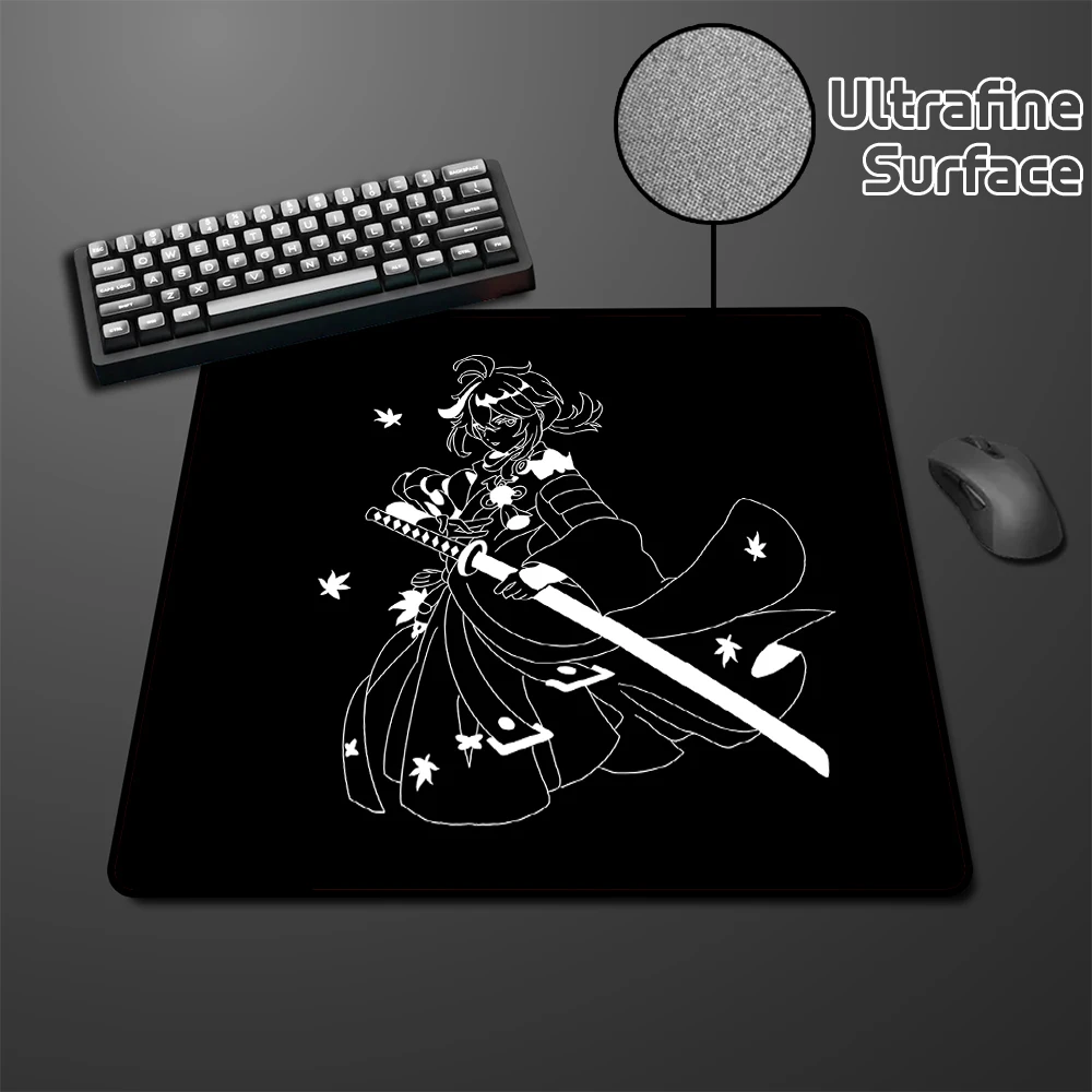 Genshin Impact Gaming Mouse Pad Premium Anime Computer Mouse Mat Game Professional Balance E-Sports Mousepad Kaedehara Kazuha