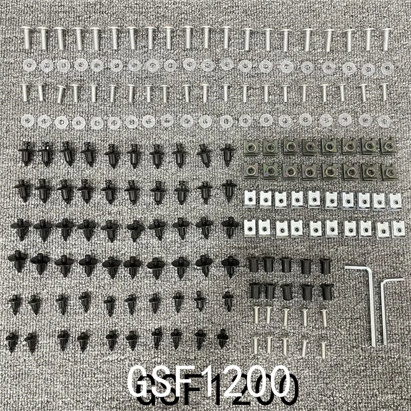 

Fairing Bodywork Kit Bolts Screws For Fit For GSF1200 BANDIT 2001-2006