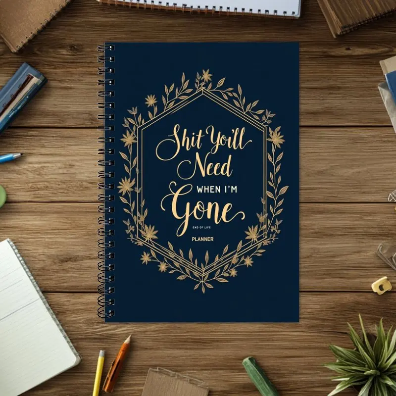 نهاية الحياة: مخطط، منظم، مصنف - رغبتي الأخيرة ومعلومات مهمة لعائلتي. كتاب تخطيط نهاية الحياة