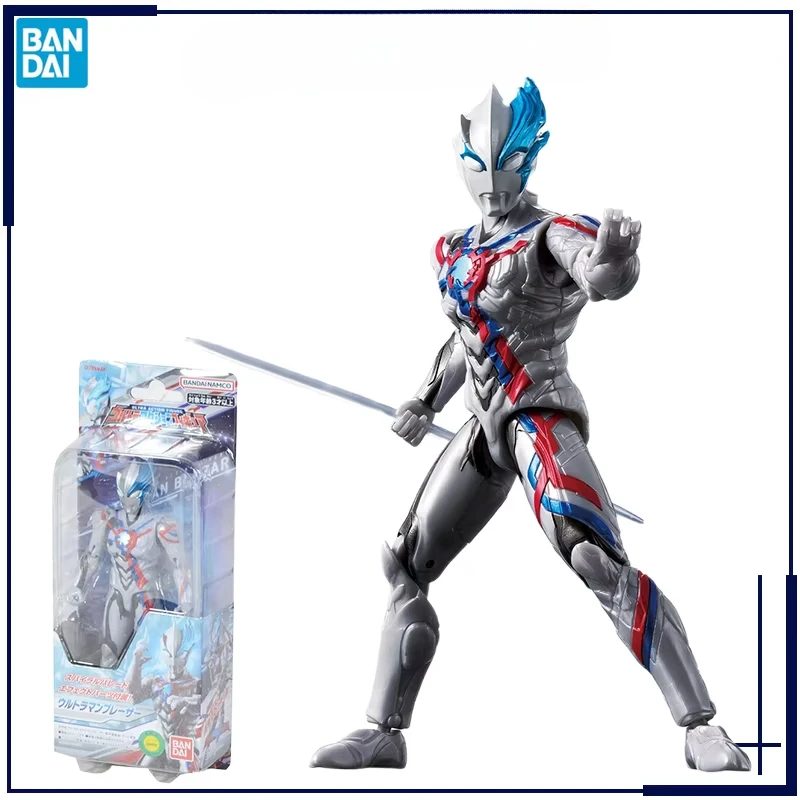 Original Genuine UAF Ultraman Blazar Bandai Anime Model Toys Action Figure Gifts Collectible Ornaments Boys Kids Girls