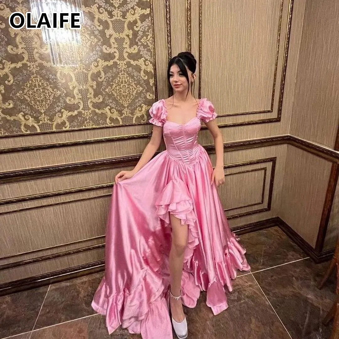 

Sweet Evening Dresses for Women with Pleats A Line فساتين للمناسبات الرسمية robe de soirée vestidos de fiesta elegantes 2024