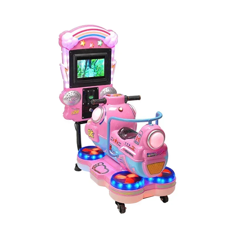 

Children'S Coin Operated Games Rocking Car Amusement Machine Kiddie Ride