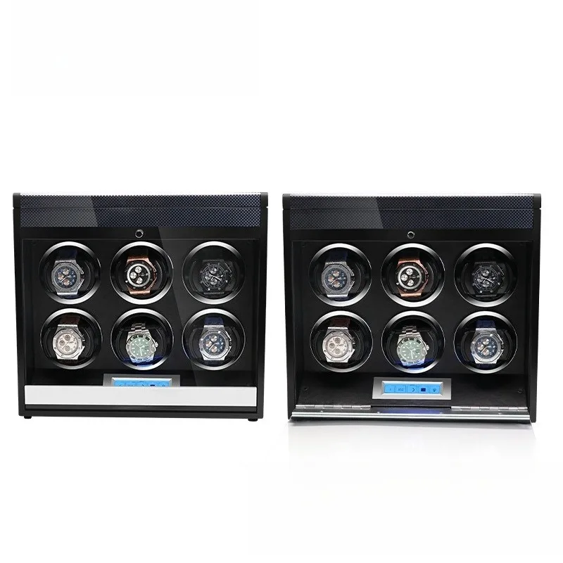 Table position watch shaker automatic mechanical watch storage box winder dial display box