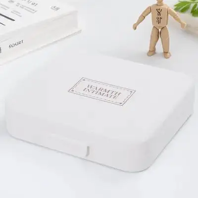 

Pad and Tampon Holder for Purse Sanitary Napkin Container Lightweight Travel Organizer Case for Women's Menstrual Essentials