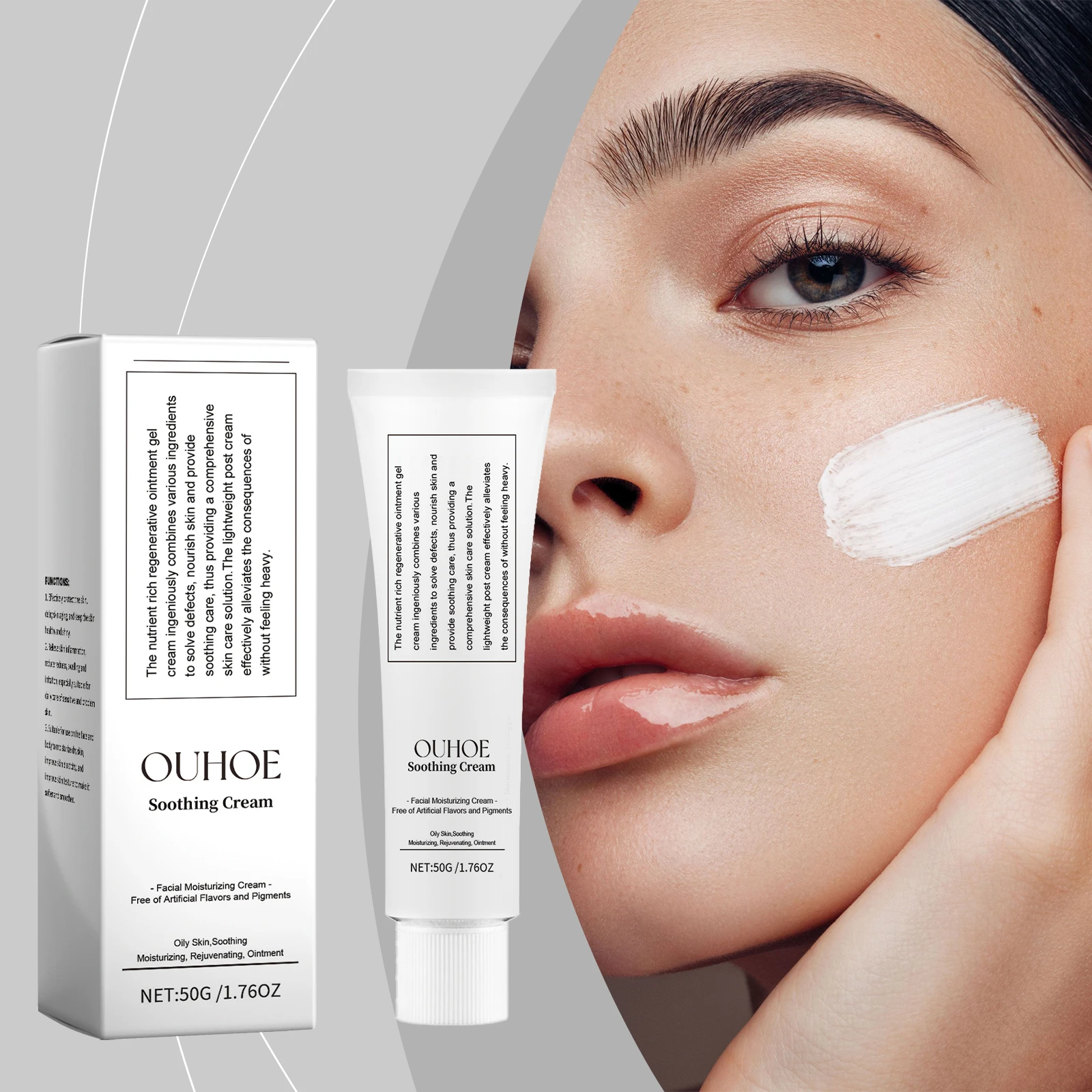 

Hydrating Soothing Cream - Hydrating Moisturizing, Gentle Skin Tightening Facial Care