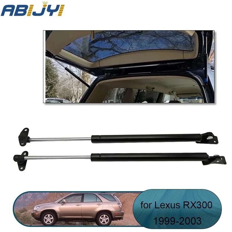 

For Lexus RX300 1999-2003 For Lexus Accessories 2Pcs Car Rear Window Rear Tailgate Boot Gas Struts Support Fits OEM:6895049016